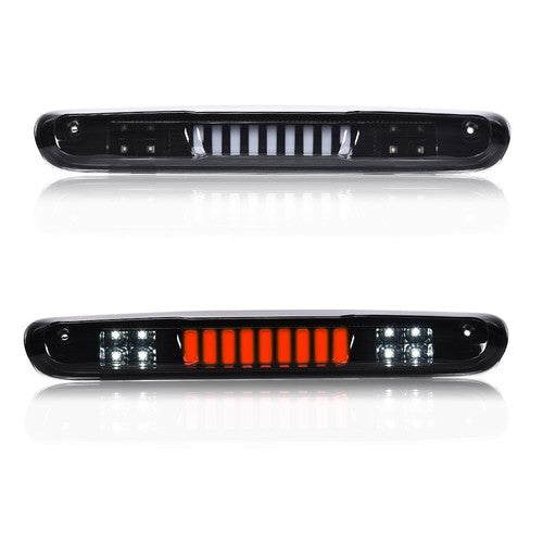 Solid Spare Fit For 07-14 Silverado Sierra Smoke/Black LED Third Brake Light Cargo Lamp
