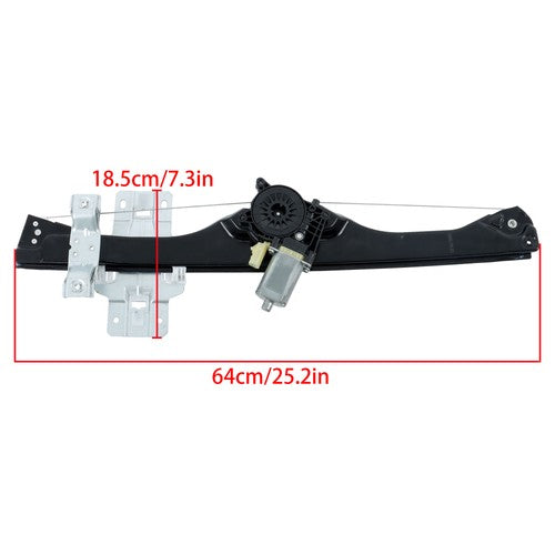 Solid Spare Electric window Actuator W/ Motor FR NEW For Buick Enclave GMC 2013-2016 748-029
