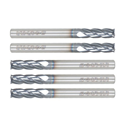 Solid Spare 5 × 3/16" 4 Flute Regular Carbide End Mill 5/8" LOC 2" Overall Length