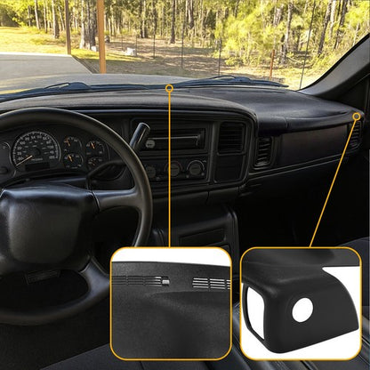 Solid Spare ABS Molded Dash Cap Board Cover Dashboard Overlay For Silverado Sierra 99-06