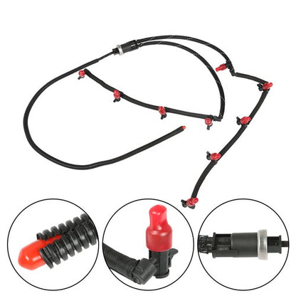 Solid Spare Fuel Injector Regulated Return Line For Chevrolet GMC 2011-2016 6.6L V8 12639000