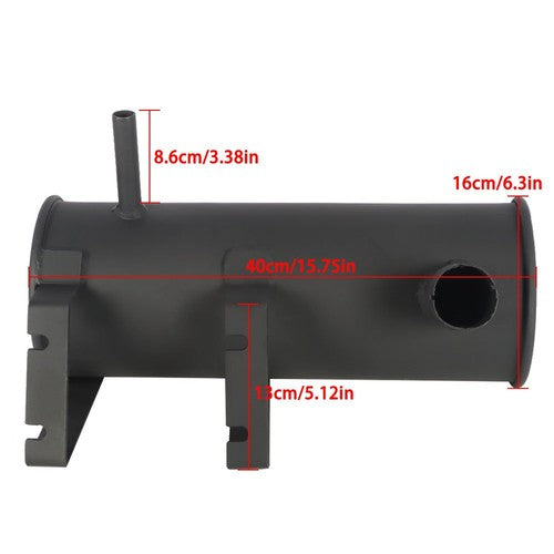 Solid Spare Golf Cart Exhaust Muffler 1967-1981 For 2-Cycle 65231-67C 65231-78A 65231-81