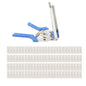 Solid Spare Fencing Gun Hog Ring Plier Fastener Stapler M Nailer Wire Ringer W/ 3000 Clips