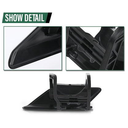 Solid Spare Fit For 2009-2013 Mercedes-Benz E CLASS W212 Headlight Washer Cover Left & Right