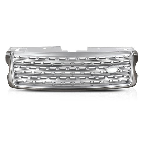 Solid Spare Front Grille Fit For 2013-2016 2017 Land Rover Range Rover Chrome Grill LR055880