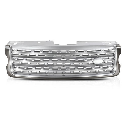 Solid Spare Front Grille Fit For 2013-2016 2017 Land Rover Range Rover Chrome Grill LR055880
