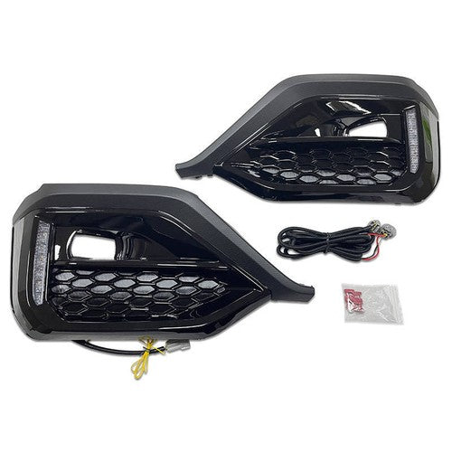 For 2022 2023 Subaru WRX STI LED Turn Signal DRL Fog Bezel Lamps & Fog Lights
