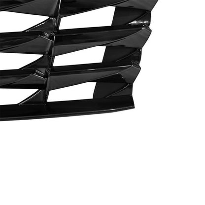 Front Bumper Upper Grille W/Camera Hole Fit 2022 2023 2024 Hyundai Tucson 4Dr US