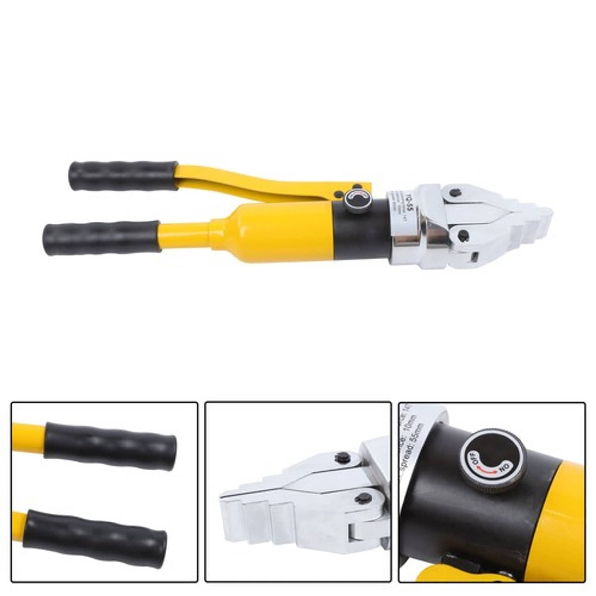 Solid Spare Portable Hydraulic Flange Spreader Splitter, Split Type Expander Hydraulic 10T