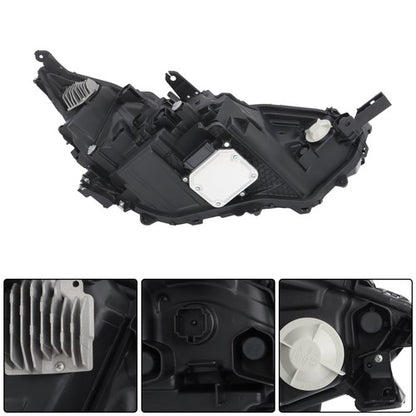Solid Spare High-spec Headlight Assembly Left/Driver Side For Toyota bZ4X 2023 2024 2025 LED