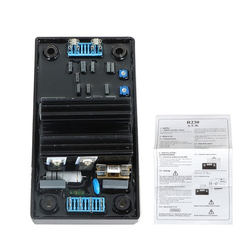 Solid Spare AVR R230 Automatic Voltage Regulator Electronics Module Fit For Leroy Somer