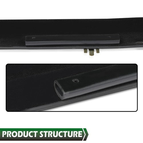 Solid Spare Window Sweep Weatherstrip Outer Seal Kit Fit For 1984-1996 Chevy Corvette C4