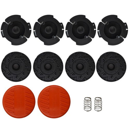 Solid Spare LST400 LST300 Trimmer Spool Line For Black And Decker LST140 LST201 LST220 8PK