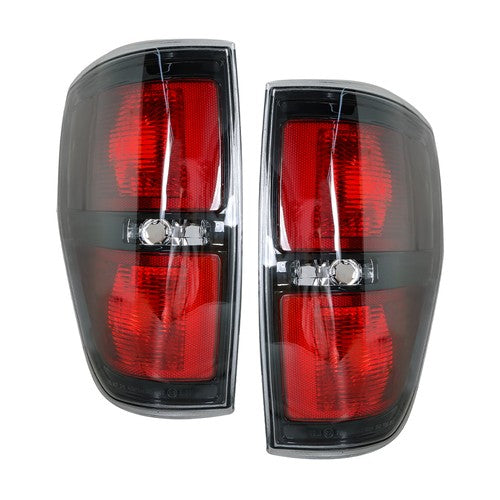 Solid Spare Left&Right Red Rear Tail Lights Brake Lamps For Ford F-150 Pickup Truck 2009-14