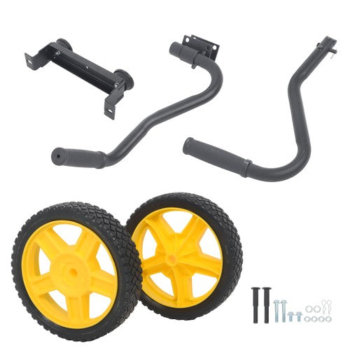 Solid Spare 2800-4750W For Champion Generator wheel kit 40065 with folding handle and tires
