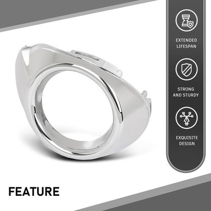Solid Spare Front Bumper Fog Light Bezel Lamp Trim Right Side Fit For 2012-2014 Ford Focus