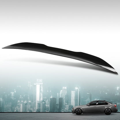 Solid Spare Gloss Black PSM Style Rear Trunk Spoiler Wing For 12-18 BMW F30 F80 335i 328i