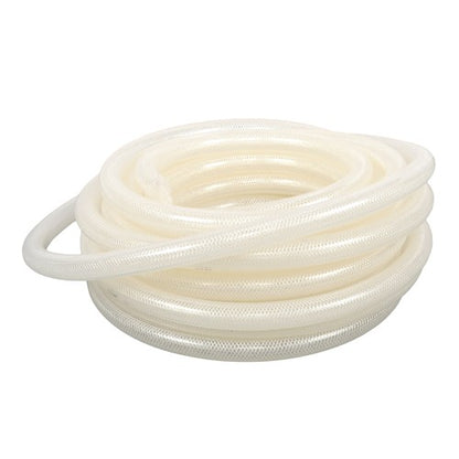 Solid Spare 3/4" ID x 1"OD 50ft Clear Braided PVC Hose High Pressure Reinforced Flexible New