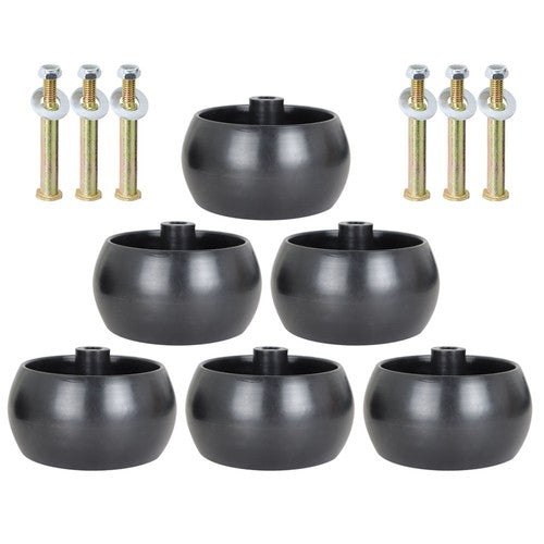 Solid Spare 6PK For Husqvarna Deck Wheels & Hardware Kit 532174873 AYP Sears 174873