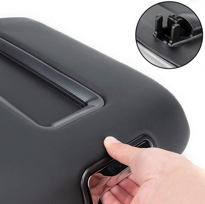 Solid Spare Leather Center Console Armrest Lid For 14-17 18 19 Chevrolet Suburban SILVERADO