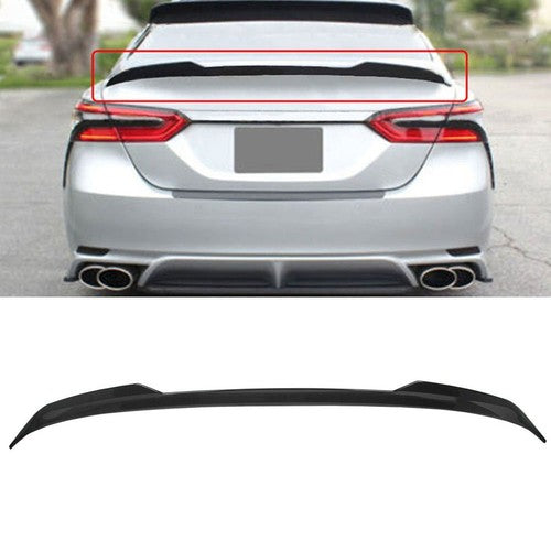 Solid Spare Rear Trunk Spoiler Wing Suit For Toyota Camry 2018-2020 SE XSE LE XLE M4 Style