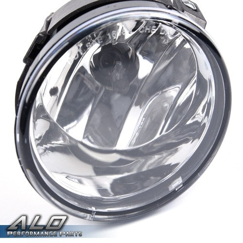 Solid Spare Fit For 04-15 Titan/05-07 Armada Clear Lens Front Fog Lights Lamps W/ Bulbs