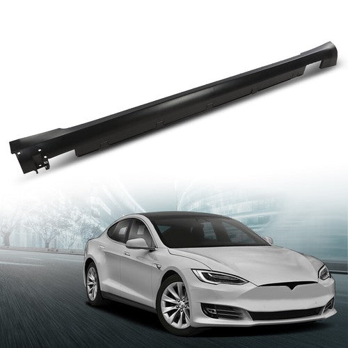 Solid Spare Fit For 12-21 Tesla Model S Right Side Skirt Molding Lower Rocker Panel