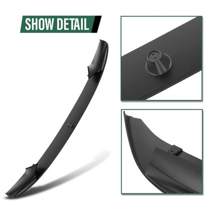 Solid Spare For 11-16 BMW F10 5 Series M Sport Bumper Front Lip Spoiler Splitter Gloss Black