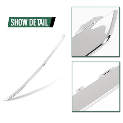 Solid Spare Front Bumper Grille Molding Fit For 2014-2016 Mercedes-Benz E250 E300 E350 E400