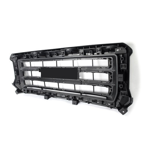 Front Bumper Grille Gloss Black For GMC Sierra 1500 2014 2015 SLT Style 23254463