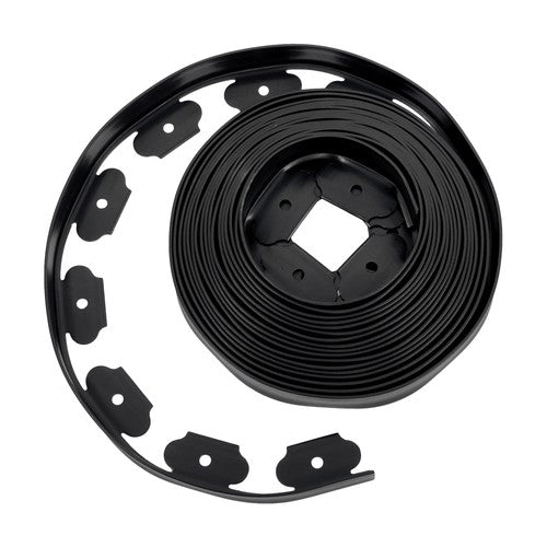 Solid Spare 40FT Garden Edge Lawn Grass Stone Isolation Strip 16pcs Anchoring Spik New