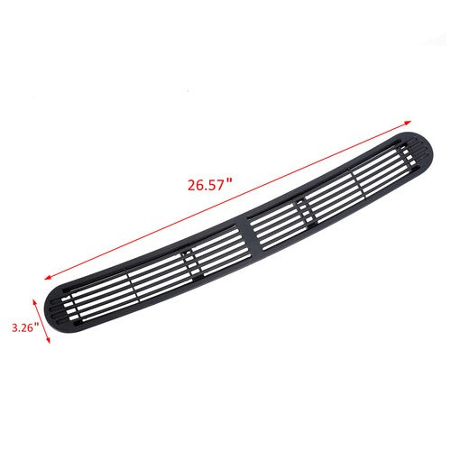 Solid Spare Replacement Defrost Vent Grille Panel For 1998-05 S10 Blazer GMC Jimmy Chevrolet