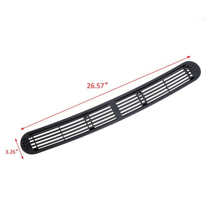 Solid Spare Replacement Defrost Vent Grille Panel For 1998-05 S10 Blazer GMC Jimmy Chevrolet
