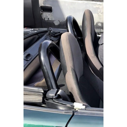 Solid Spare Stainless Steel Polishing Euro Style Roll Bar For 1990-2005 Mazda Miata MX5