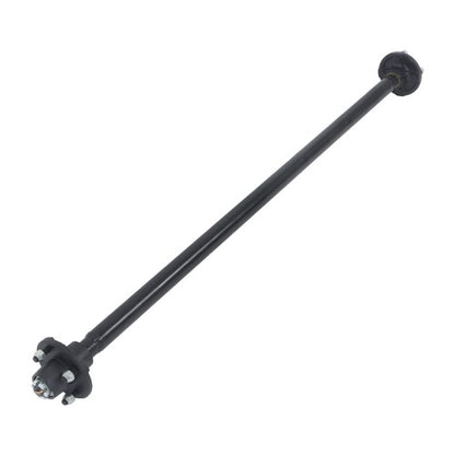 Solid Spare 4 lug-4' 57' Hub Face Trailer Axle w/ U-Bolt Kit 2000lbs For trailers RVs trucks
