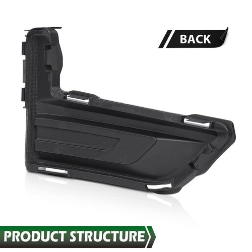 Solid Spare Fit For 2017-2020 Nissan Rogue NI1038148 Front Left Driver Side Fog Light Cover