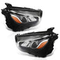 Solid Spare LED Headlight Left & Right w/o AFS Fit For 2016-2019 Mercedes Benz GLC-Class