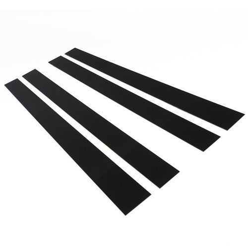 Solid Spare Fit For 97-03 Ford F150 Supercrew/Crew/Harley 4pcs Door B Pillar Appliques