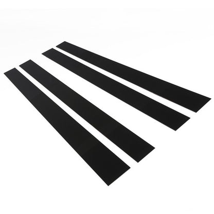 Solid Spare Fit For 97-03 Ford F150 Supercrew/Crew/Harley 4pcs Door B Pillar Appliques
