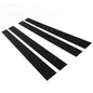 Solid Spare Fit For 97-03 Ford F150 Supercrew/Crew/Harley 4pcs Door B Pillar Appliques