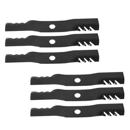 Solid Spare Fit For Kubota 60" K5955-34360 K5955-97530 396-816 6 Pcs Gator Lawn Mower Blades