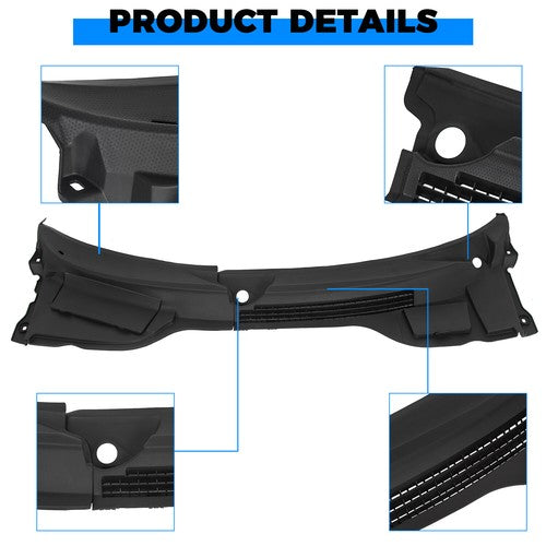 Solid Spare For 07-15 Mini Cooper R55 R56 R57 Pair of Left&Right Windshield Cowl Cover Apron