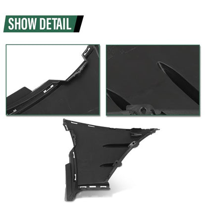 Solid Spare Fit For 2019-2022 Mercedes-Benz A220/A35 AMG Front Left Side Bumper Air Shield