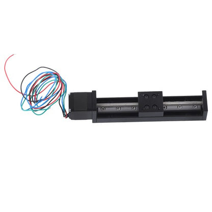 Solid Spare T6 100mm Mini Linear Rail Slide Actuator Screw Motion with NEMA11 Stepper Motor