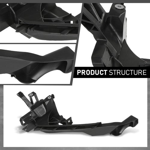 Solid Spare Fit For 2018-2020 Audi Q5 SQ5 Headlight Bracket Support Left Side 80A805607