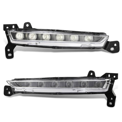 Solid Spare Front Bumper LED Fog Light Driving Lamp Fit For 2017-2020 Lincoln MKZ Left+Right