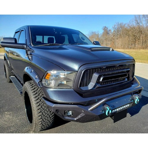 Solid Spare Universal 25.2"×25.2" Hood Scoop Vent For Challenger Sliverado Nissan Titan