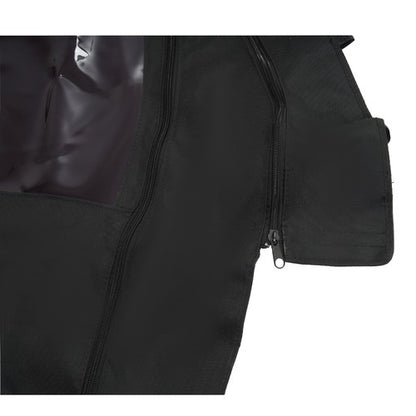 Solid Spare Soft Doors Cab Enclosure For Kawasaki Mule PRO FXT DXT 15-24 Roof & Rear Window