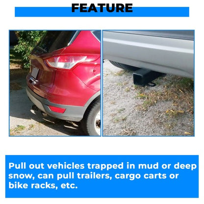 Solid Spare For Ford Escape 2013-2019 Class 3 Trailer Hitch Receiver Rear Bumper Towing 2"