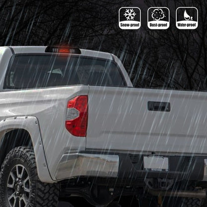 Solid Spare Fit For 2007-2018 Toyota Tundra Smoke/Black LED Third 3rd Brake Light Cargo Lamp